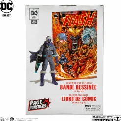 The Flash - Captain Cold Page Punchers 7” Scale Action Figure with Comic Book