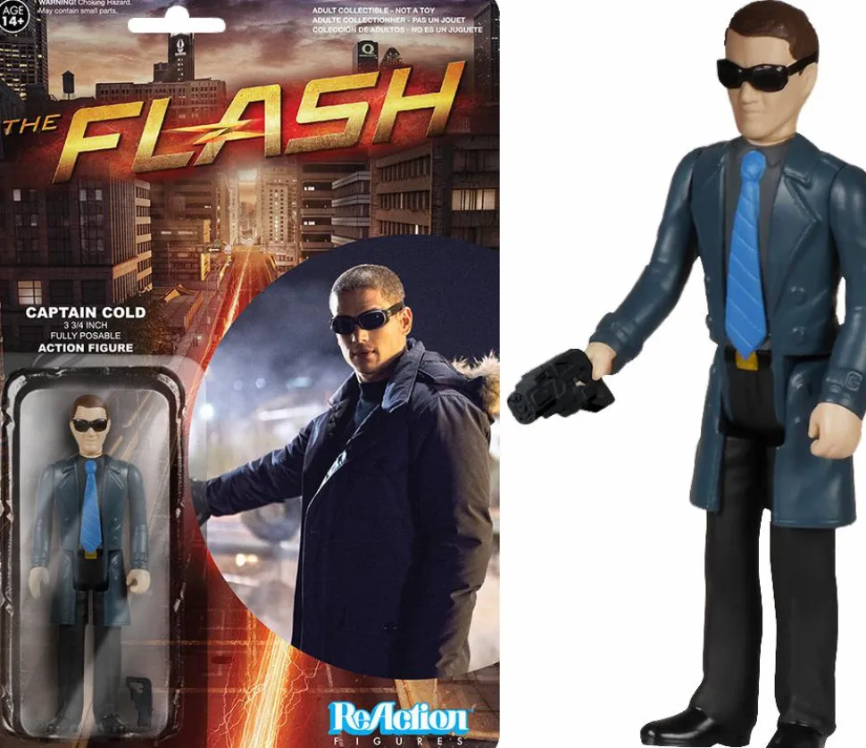 The Flash - Captain Cold ReAction 3.75" Action Figure