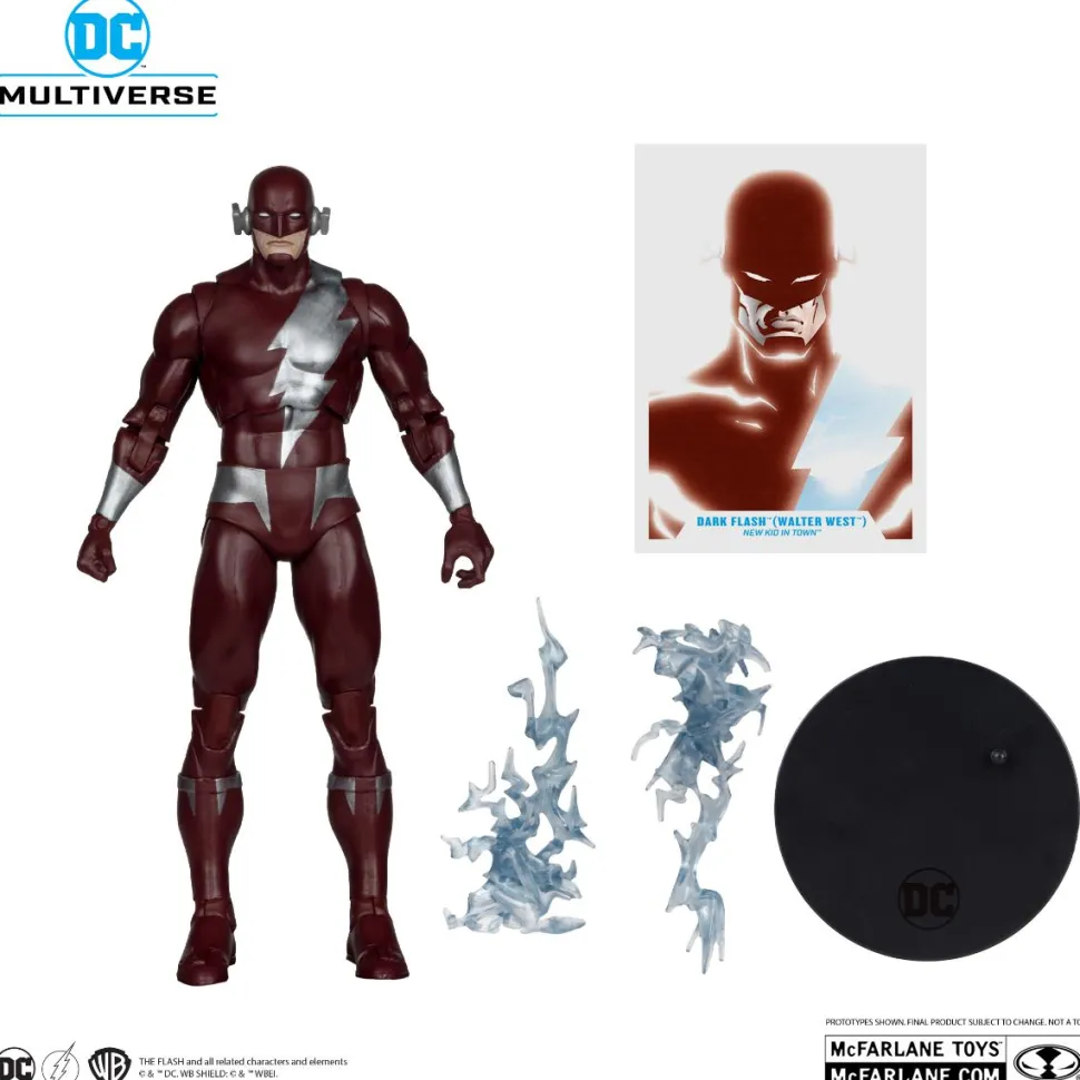 The Flash - Dark Flash Walter West (New Kid in Town) DC Multiverse 7" Scale Action Figure