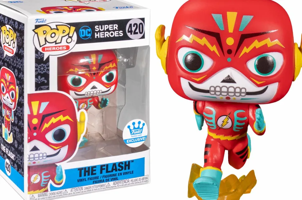 The Flash - The Flash Dia de los Muertos Pop! Vinyl Figure (Funko / Popcultcha Exclusive)