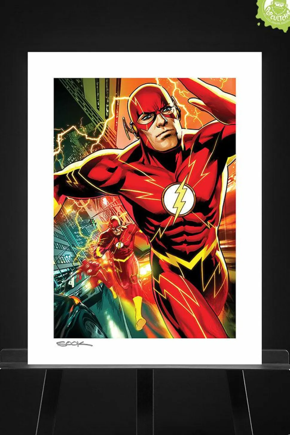 The Flash - The Flash Fine Art Print by Ryan Sook