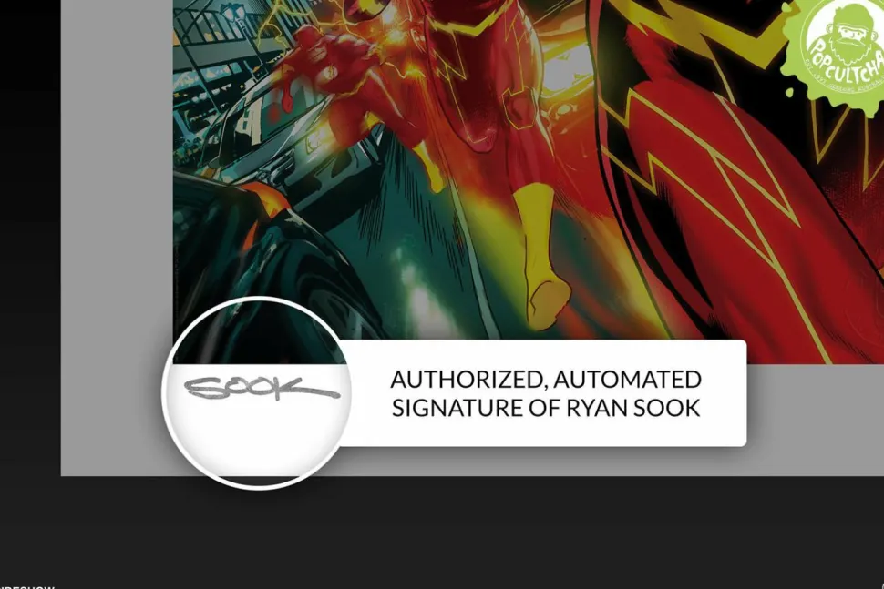The Flash - The Flash Fine Art Print by Ryan Sook