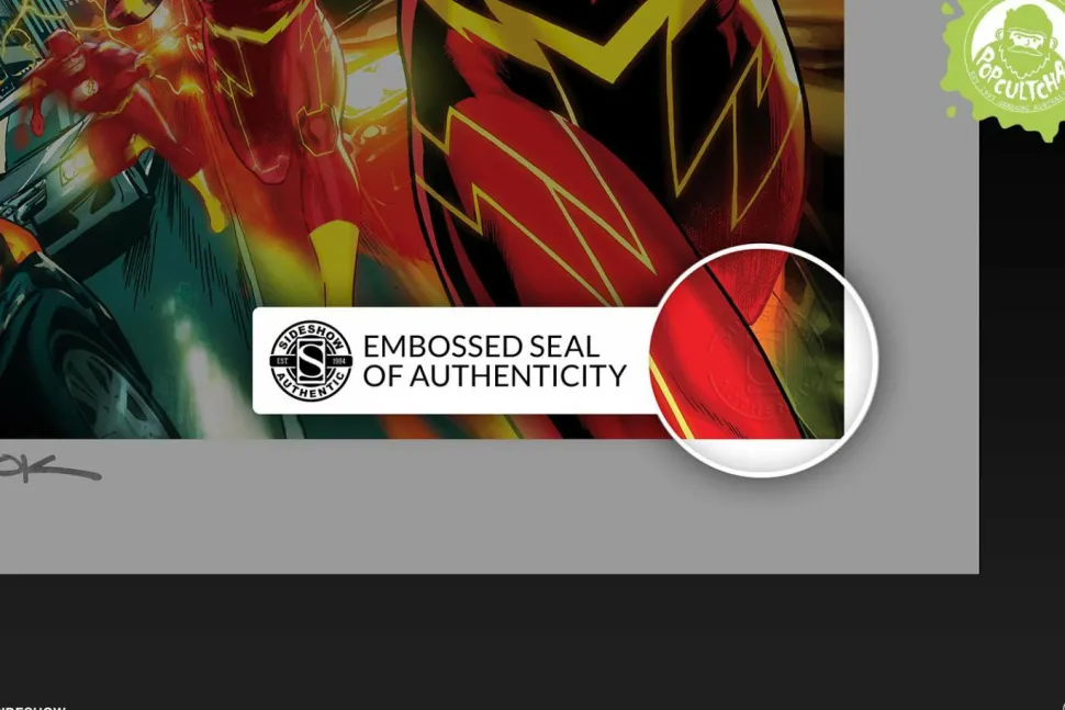 The Flash - The Flash Fine Art Print by Ryan Sook