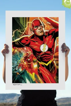 The Flash - The Flash Fine Art Print by Ryan Sook