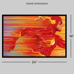 The Flash - The Flash Fine Art Print by Doaly