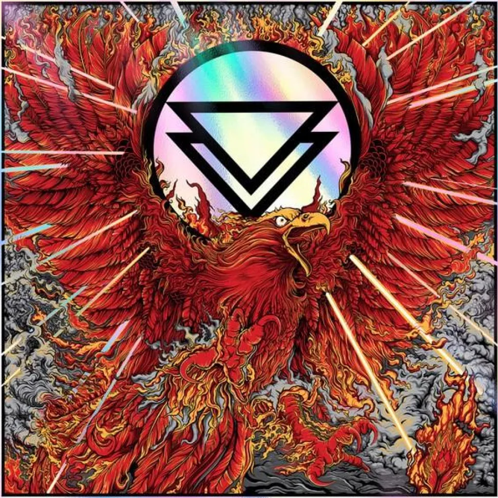 The Ghost Inside - Rise From The Ashes: Live At The Shrine 2xLP Vinyl Record (Indie Exclusive Orange Coloured Vinyl)