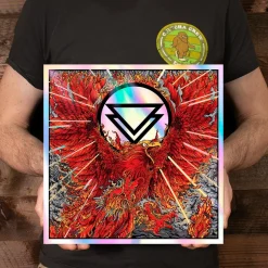 The Ghost Inside - Rise From The Ashes: Live At The Shrine 2xLP Vinyl Record (Indie Exclusive Orange Coloured Vinyl)