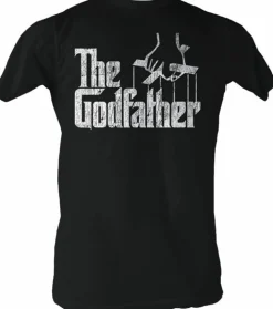 The Godfather - Distressed Logo Male T-Shirt
