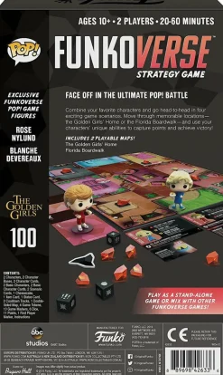 The Golden Girls - Blanche & Rose Pop! Funkoverse Strategy Game 2-Pack