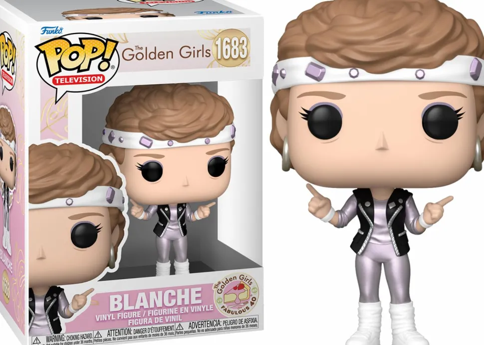 The Golden Girls - Blanche in Gym Outfit Fabulous 40 Pop! Vinyl Figure