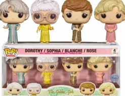 The Golden Girls - Rose, Dorothy, Blanche & Sophia in Robes Pop! Vinyl Figure 4-Pack