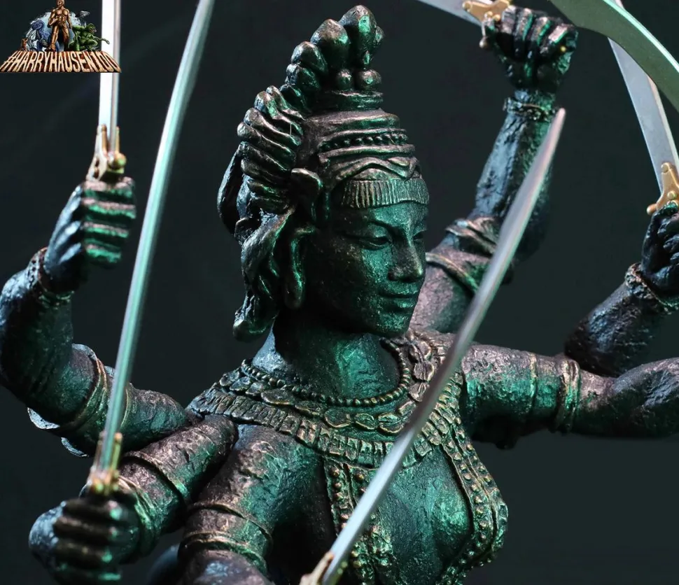 The Golden Voyage of Sinbad (1973) - Kali, Goddess of Death Ray Harryhausen Soft Motion Series 12" Statue