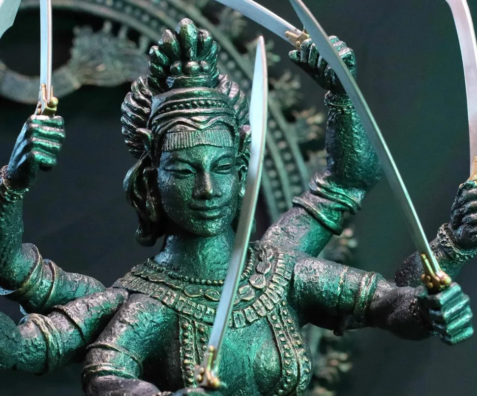 The Golden Voyage of Sinbad (1973) - Kali, Goddess of Death Ray Harryhausen Soft Motion Series 12" Statue