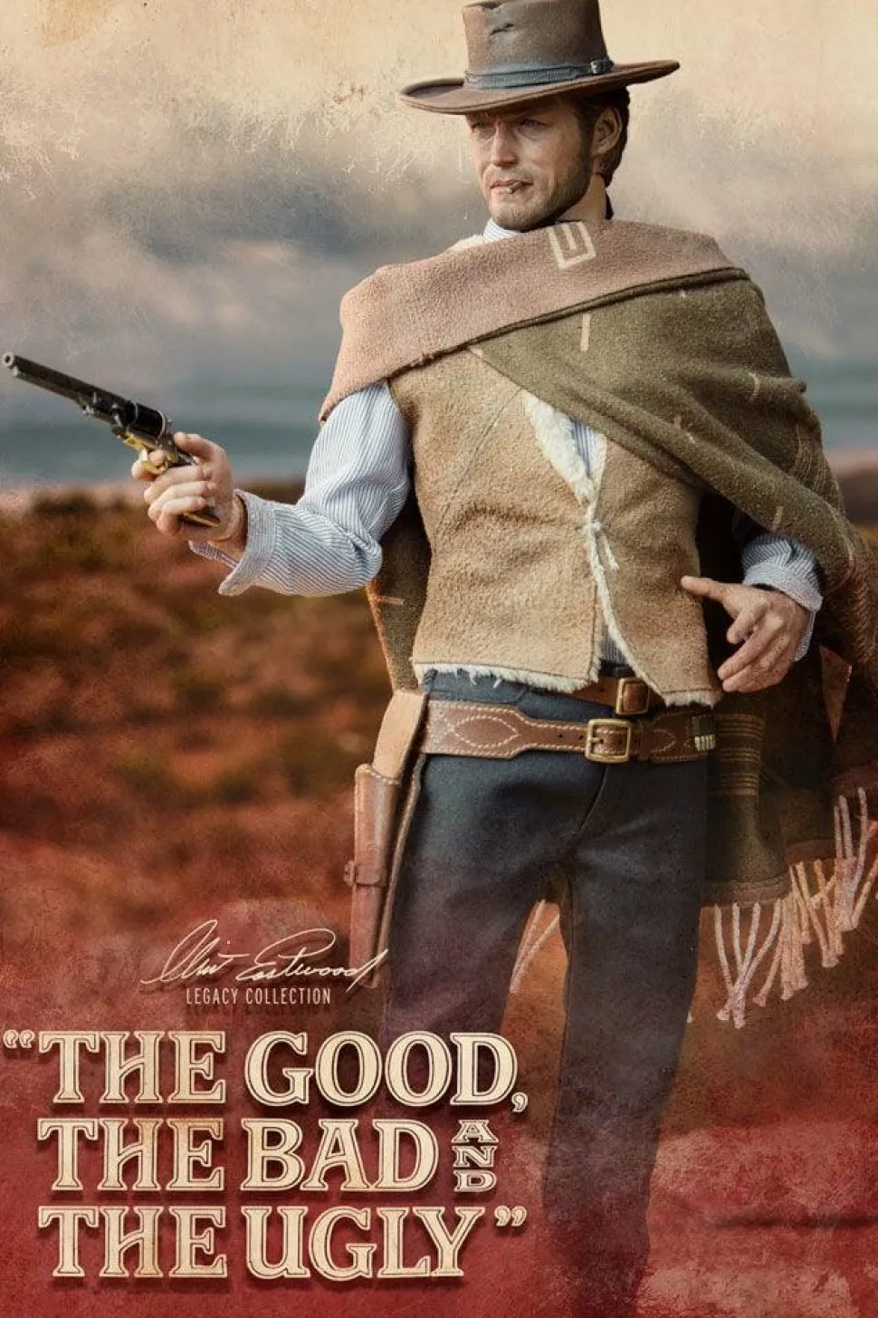 The Good, The Bad, and The Ugly - Clint Eastwood as The Man With No Name 1/6th Scale Action Figure