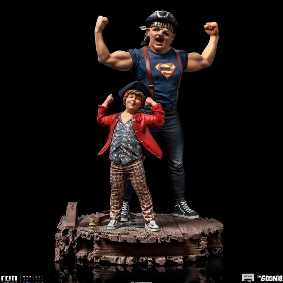 The Goonies - Sloth & Chunk 1/10th Scale Statue