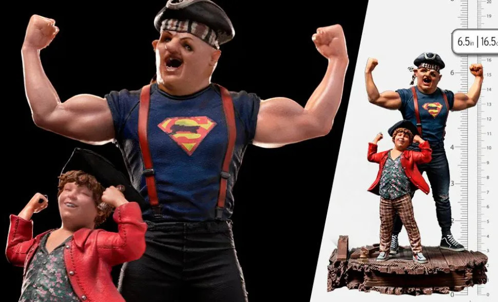 The Goonies - Sloth & Chunk 1/10th Scale Statue