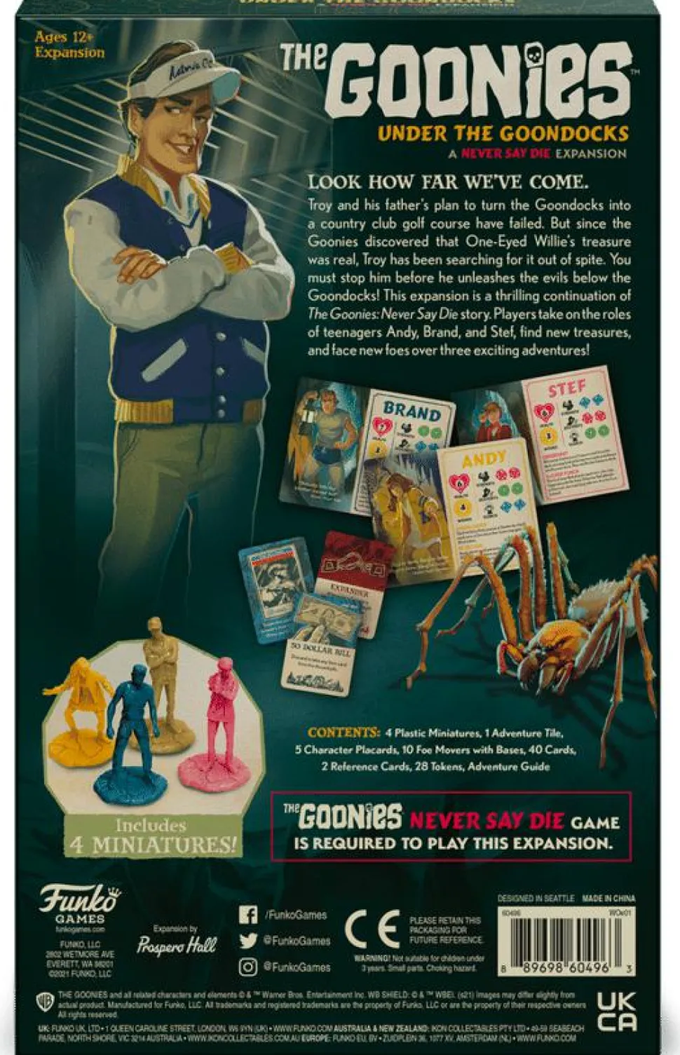 The Goonies - Under the Goondocks: A Never Say Die Board Game Expansion