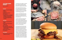 The Great American Burger Book Expanded & Updated Edition by George Motz Hardcover Book
