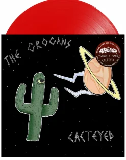 The Grogans - Twangs n’ Cans / Cacteyed Split EP Vinyl Record (2025 Record Store Day Exclusive Red Coloured Vinyl)
