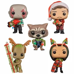 The Guardians of the Galaxy Holiday Special - Star-Lord, Groot, Drax, Mantis & Rocket Pop! Vinyl Figure 5-Pack