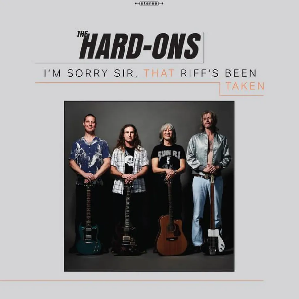 The Hard-Ons - I'm Sorry Sir, That Riff's Been Taken LP Vinyl Record (Yellow Coloured Vinyl)