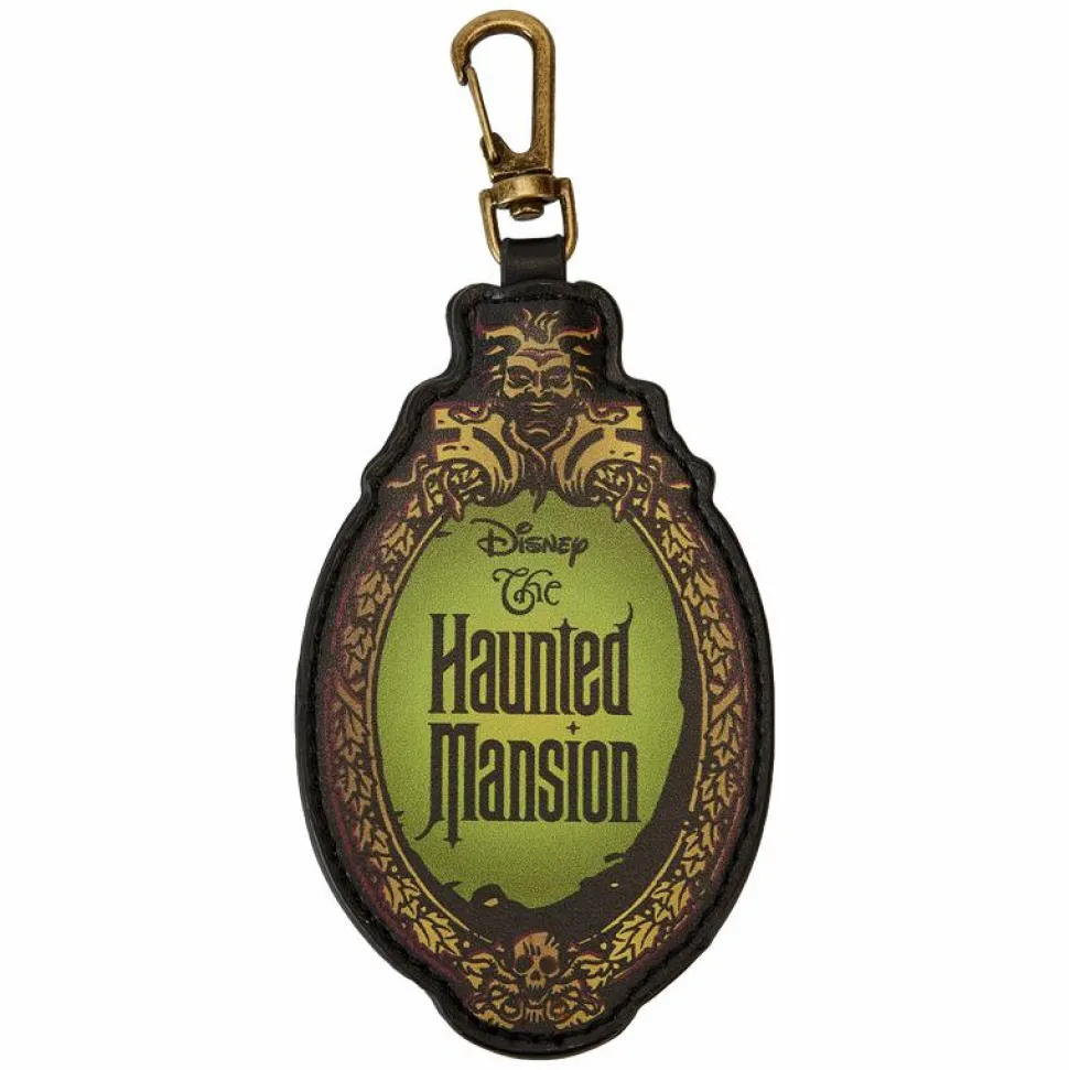 The Haunted Mansion - Grandfather Clock Glow in the Dark 8" Faux Leather Crossbody Bag