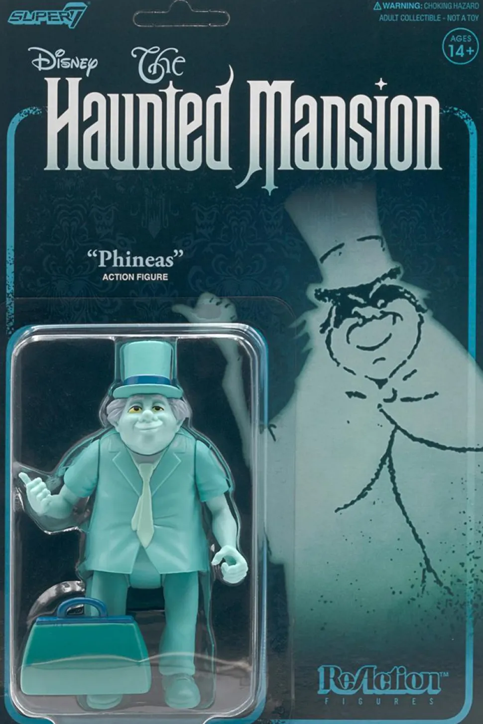 The Haunted Mansion - Phineas The Traveler ReAction 3.75” Action Figure