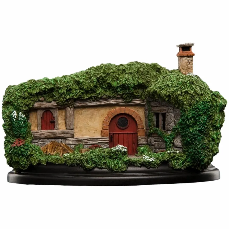 The Hobbit - 34 Lakeside Hobbit Hole 3" Diorama Statue