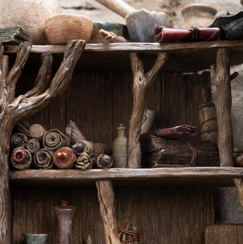The Hobbit - Radagast in Rhosgobel 1/6th Scale Diorama Statue