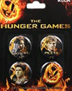 The Hunger Games - Cast Pins (Set of 4)