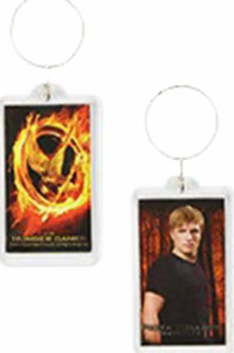 The Hunger Games - Peeta Lucite Keychain