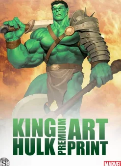 The Incredible Hulk - King Hulk Premium Art Print by Ariel Olivetti