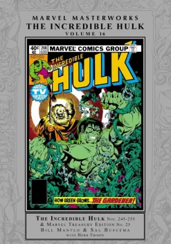 The Incredible Hulk - Marvel Masterworks Volume 16 Hardcover Book