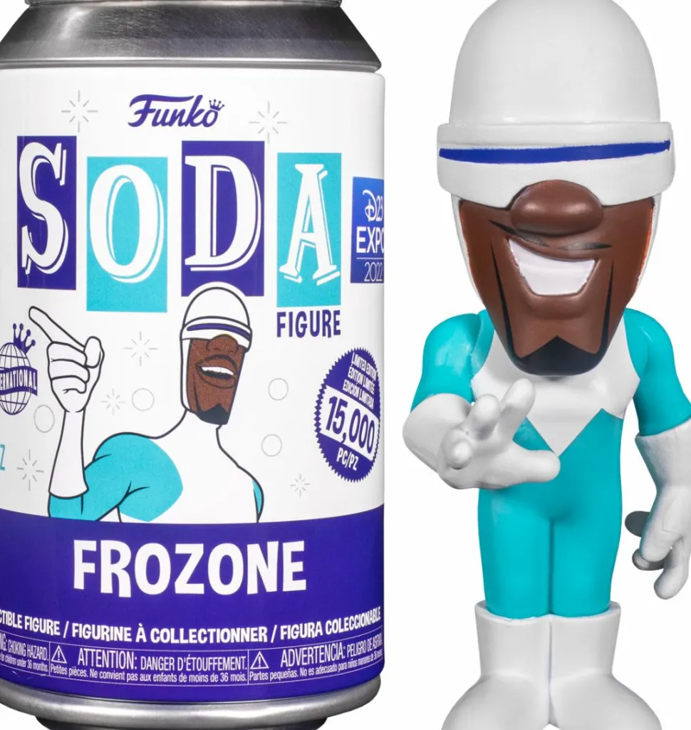 The Incredibles - Frozone SODA Vinyl Figure in Collector Can (International Edition)