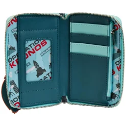 The Incredibles - Syndrome Glow in the Dark 4” Faux Leather Zip-Around Wallet