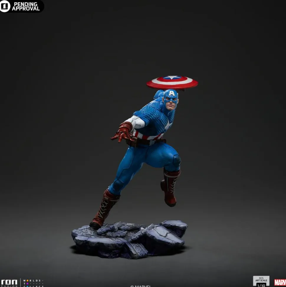 The Infinity Gauntlet - Captain America 1/10th Scale Statue
