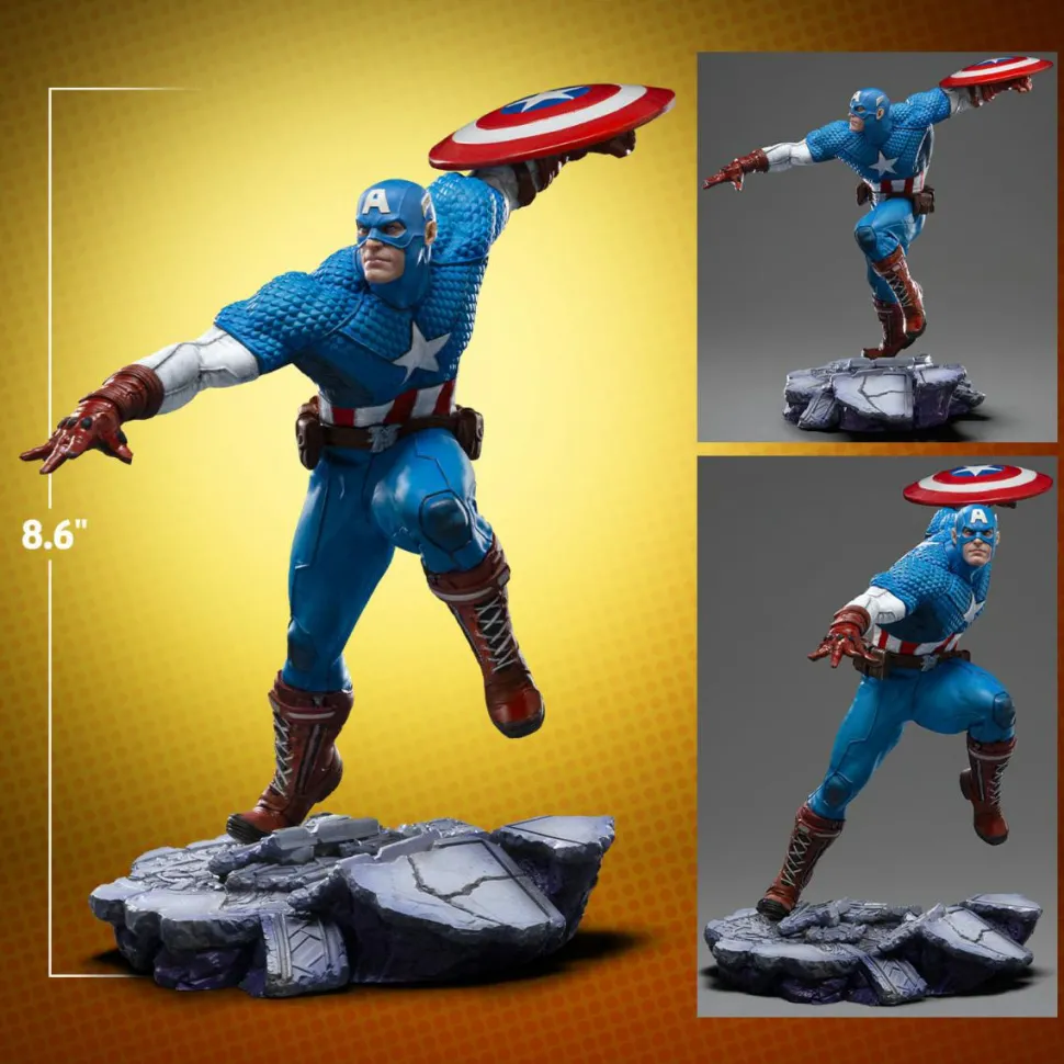 The Infinity Gauntlet - Captain America 1/10th Scale Statue