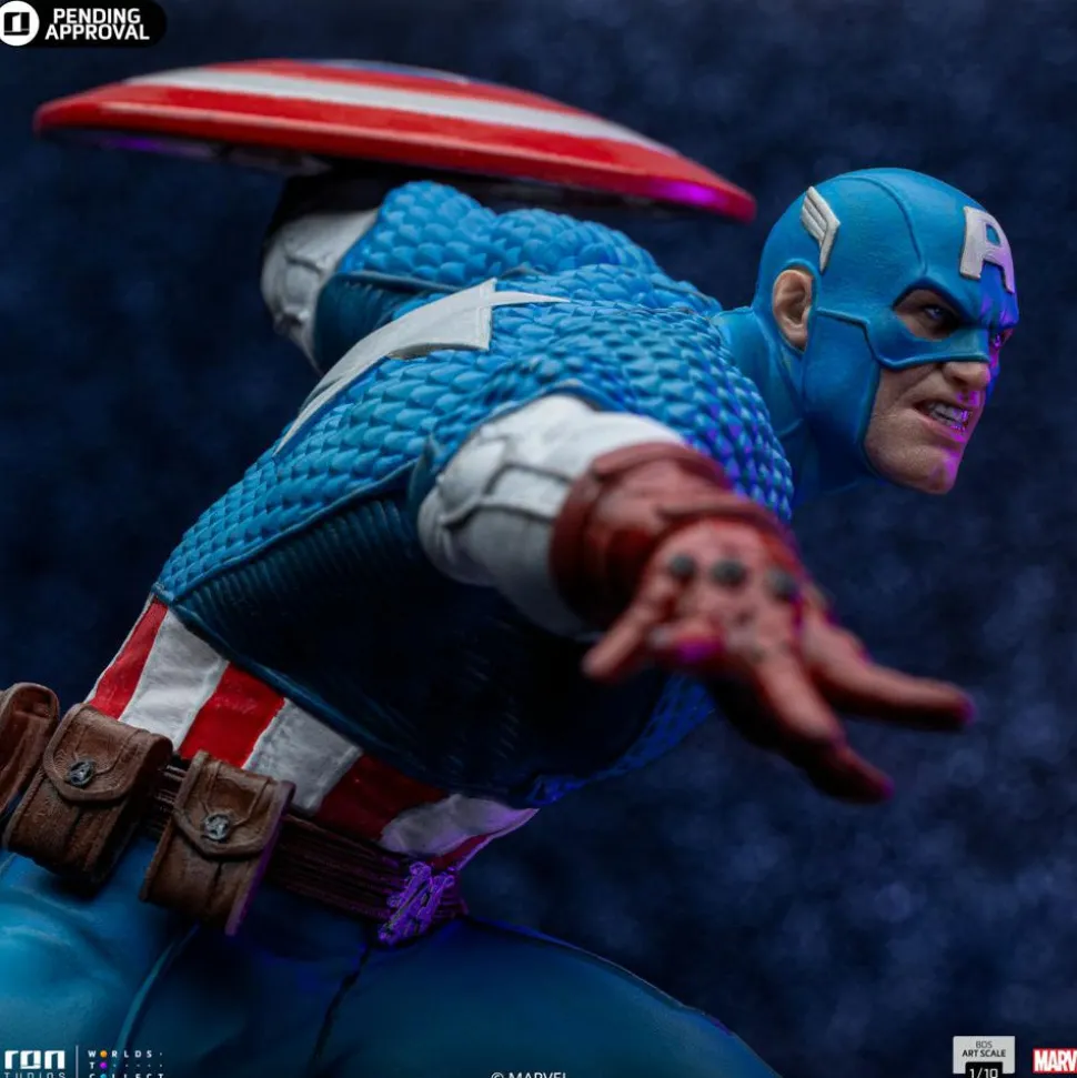 The Infinity Gauntlet - Captain America 1/10th Scale Statue