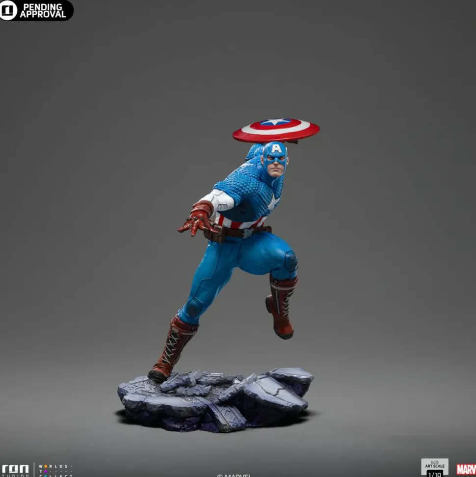 The Infinity Gauntlet - Captain America 1/10th Scale Statue