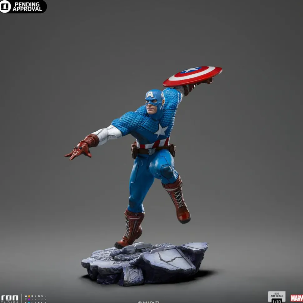 The Infinity Gauntlet - Captain America 1/10th Scale Statue