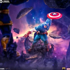 The Infinity Gauntlet - Captain America Deluxe 1/10th Scale Statue