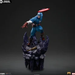 The Infinity Gauntlet - Captain America Deluxe 1/10th Scale Statue