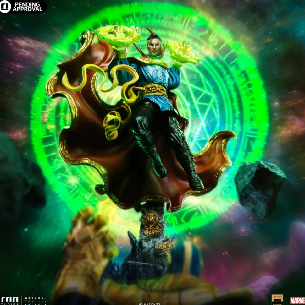 The Infinity Gauntlet - Dr. Strange Deluxe 1/10th Scale Statue