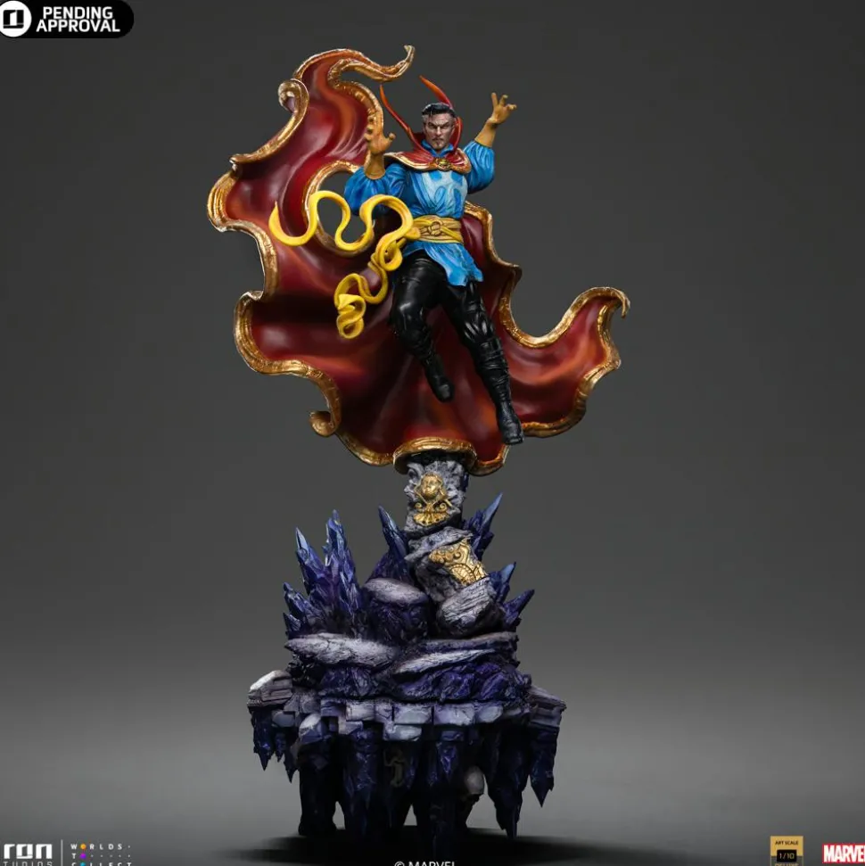 The Infinity Gauntlet - Dr. Strange Deluxe 1/10th Scale Statue