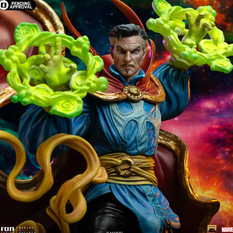 The Infinity Gauntlet - Dr. Strange Deluxe 1/10th Scale Statue