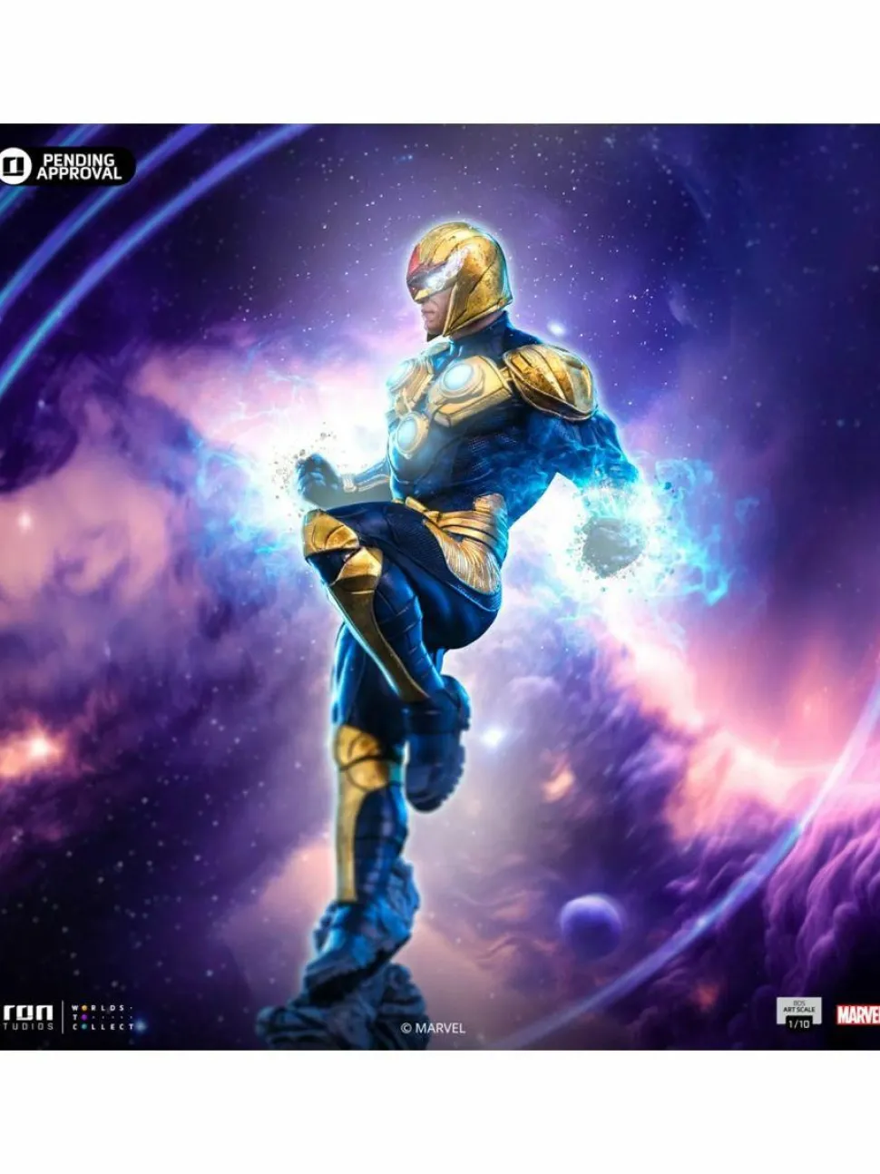 The Infinity Gauntlet - Nova 1/10th Scale Statue