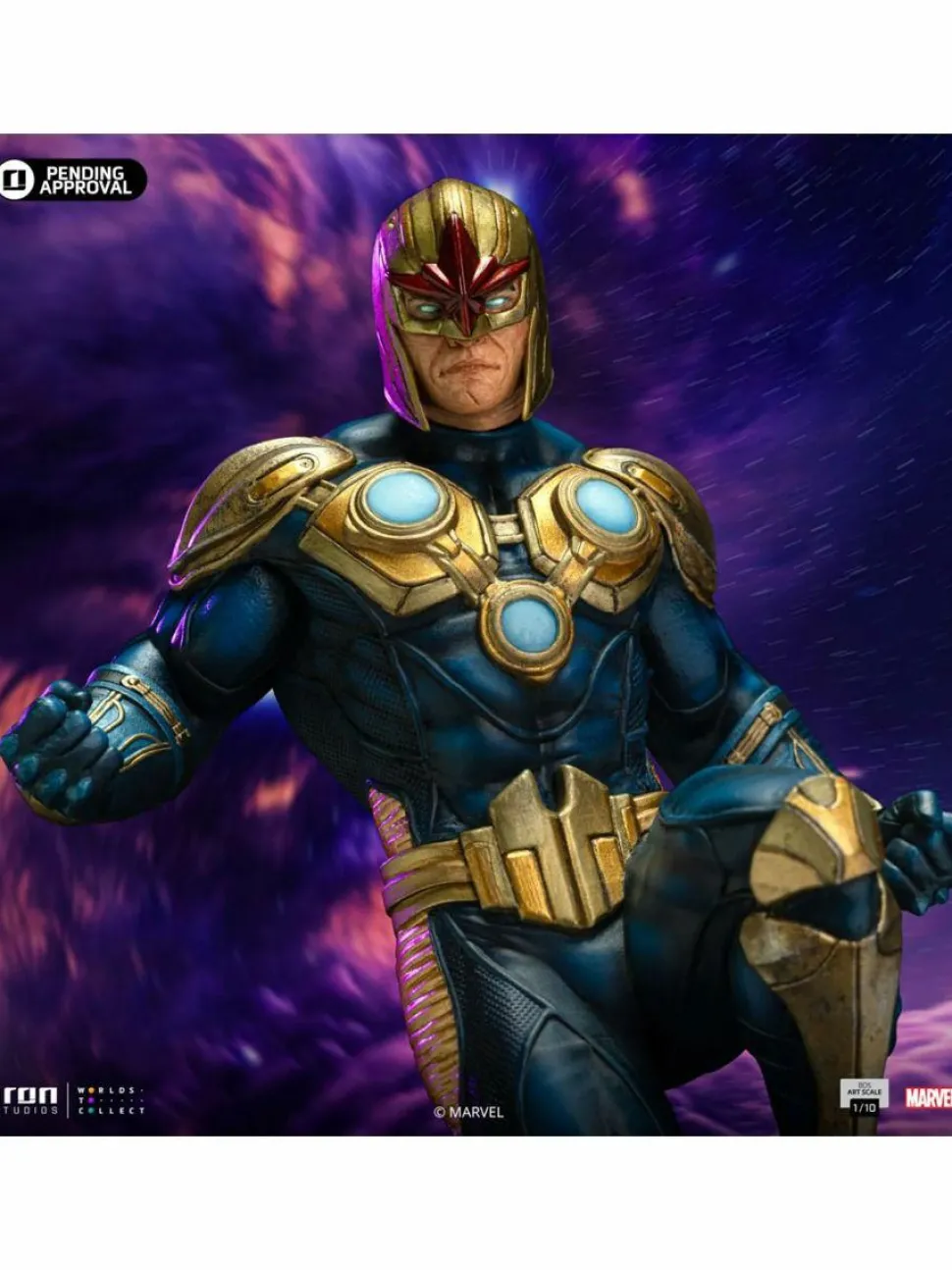 The Infinity Gauntlet - Nova 1/10th Scale Statue