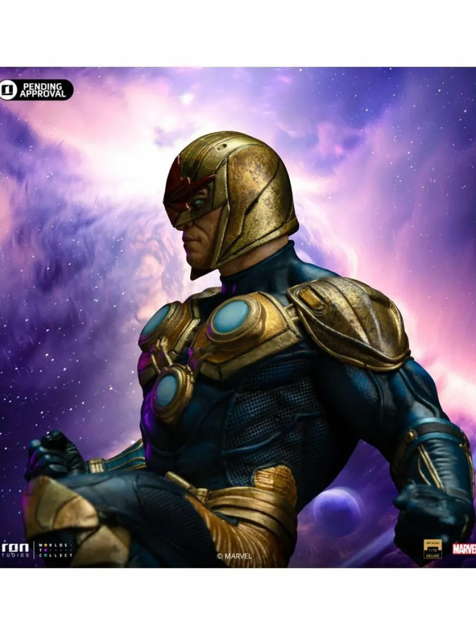 The Infinity Gauntlet - Nova Deluxe 1/10th Scale Statue