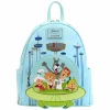 The Jetsons - Spaceship 10” Faux Leather Mini Backpack