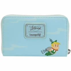 The Jetsons - Spaceship 4” Faux Leather Zip-Around Wallet